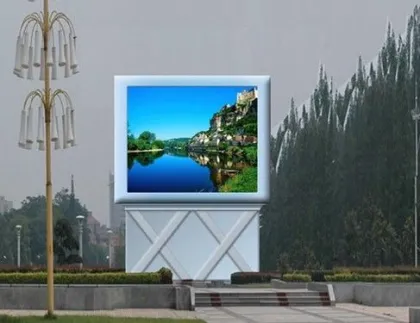 Rgb P6 Dip Outdoor Custom Led Displays , High Definition Silan Chip