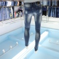 Jeans azules para hombres al por mayor