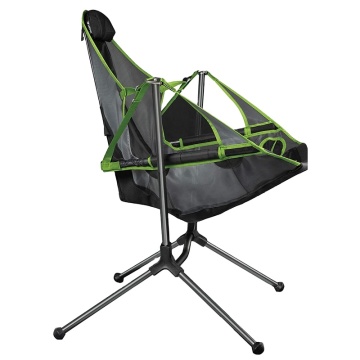 Aluminium Swing Rocking Folding Recliner Beach Chair for Camping and Hiking