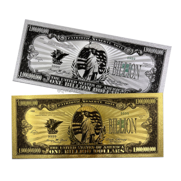 Statua niestandardowa karta pamiątkowa z pamiątkami w Dollarii American Million Million