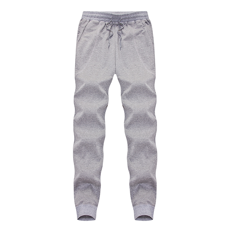 Cotton Polyester Sport Trousers Men's Stretch Sweat Pants
