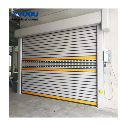Industrial Aluminum Overhead Rapid Roller Shutter Door