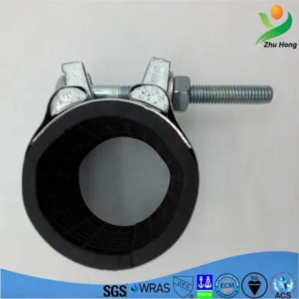 SJW-F subsea pipe repair clamps galvanize steel pipe types of coupling fabricated pipe clamps