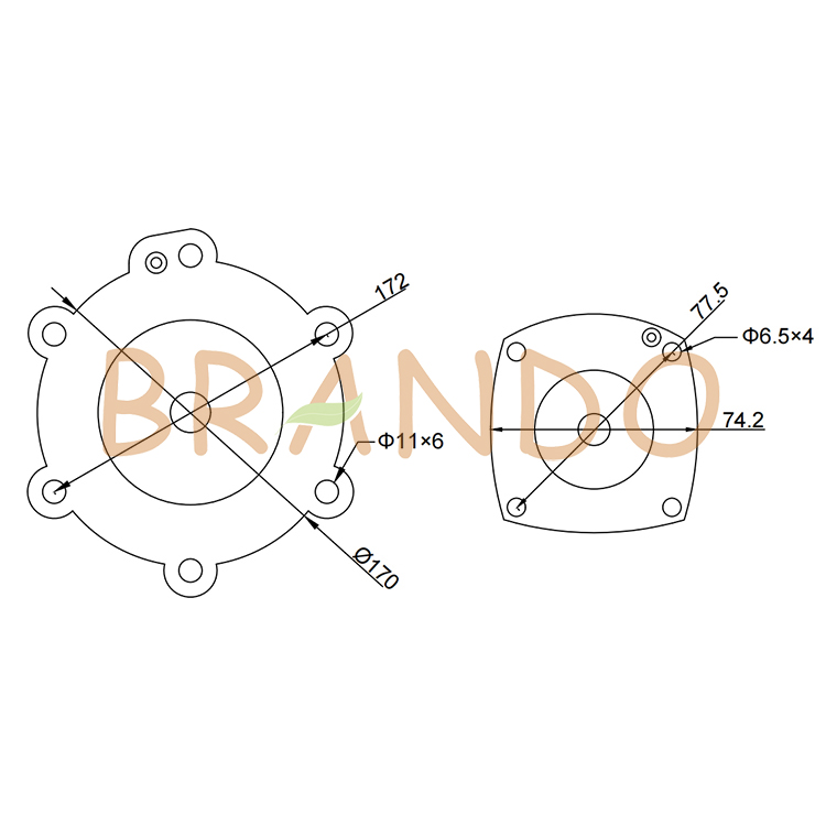 M75 Set Dimension