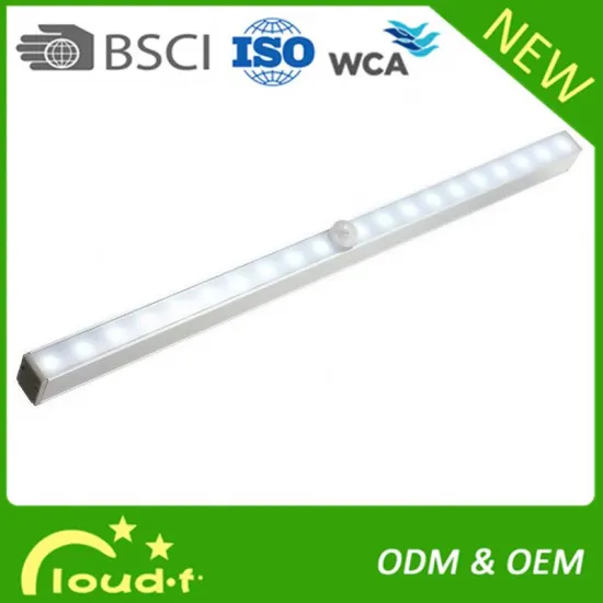 Factory price battery led kitchen light with motion sensor