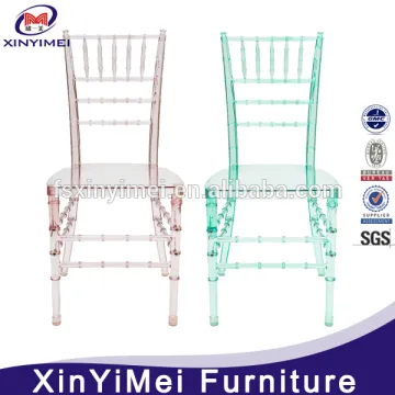 stackable clear resin wedding chiavari chair