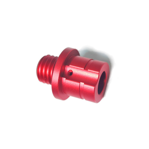 Bộ phận gia công CNC bằng nhôm Anodized phun cát đầy màu sắc