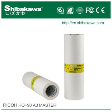 HD Series gestetner master roll HQ-90 for HQ-9000(600DPI) machine