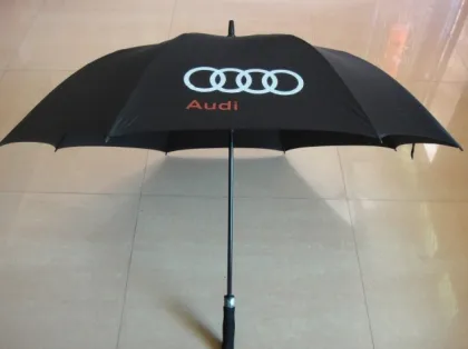 Car brand black color advertising golf umbrella