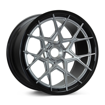 Jiangzao Carbon Fiber Wheels - 2-Piece Rims with Centerlock for Luxury Sports Cars
