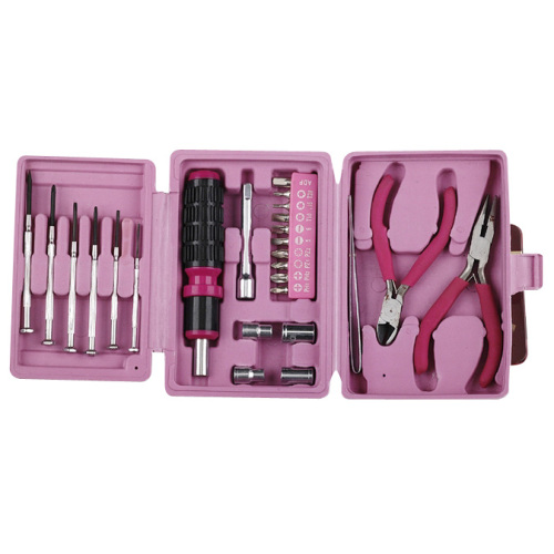 24PCS Pink Combination Tools Kit in Pink BMC (MHTL0014)