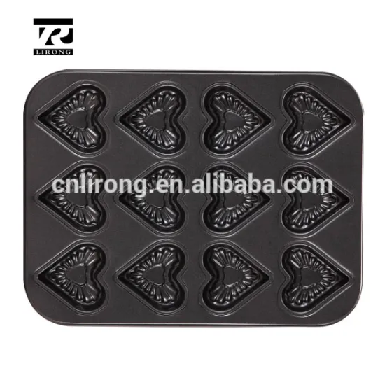 Carbon Steel Non-stick coating 12 Cup Muffin Pan Bakeware