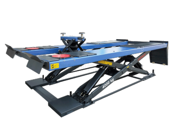 Hydraulic Car Alignment Tool: 4-Ton Scissor Lift for Auto Body Shop Repair