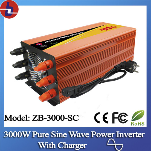 3000W DC a AC inversor de la energía de la onda senoidal pura con cargador