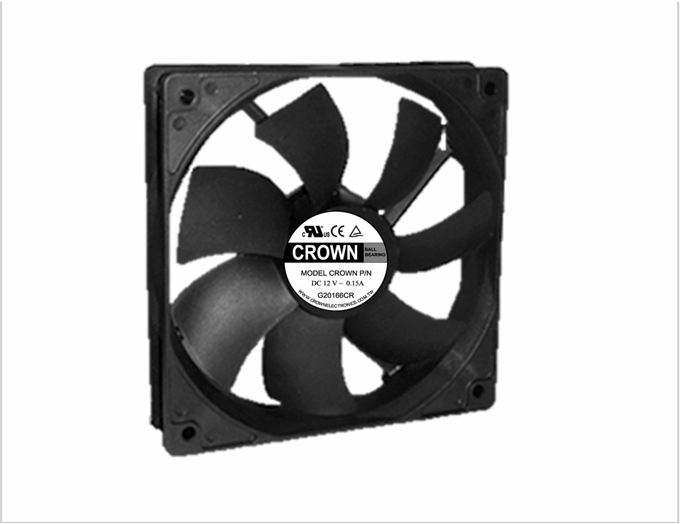 DC Axial Fan12cm Home 12025