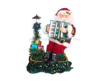 10 inch   Playing accordion on stage