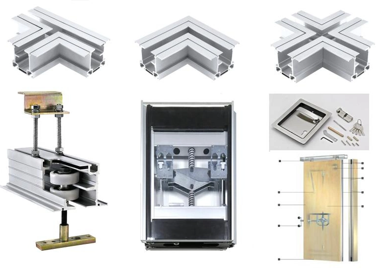 Electrically Operated Foldable Acoustic Partition Wall for Office Meeting Room, Conference Room