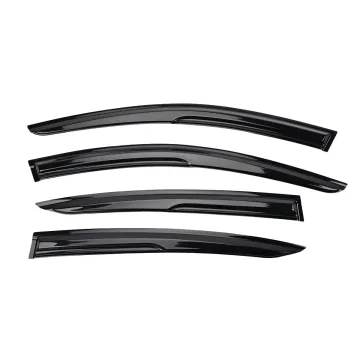 4PCS Acrylic Rain Guard Visor for Infiniti G35 G25 G37 Q40 2007-2015