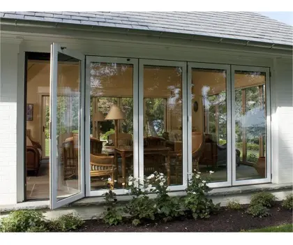 Bi fold patio Doors Soundproof Folding Glass Doors
