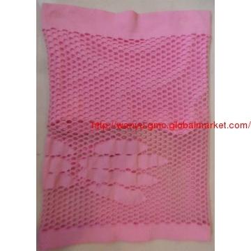seamless double layer tube top,corset with hollow out texture