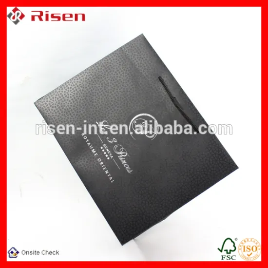 latest printed paper gift bag