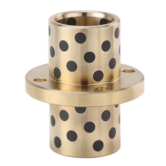 Custom JFB 65*5 Series Self-Lubricating Flange Graphite Brass Copper Sleeve Bearing: Detailed Information and Specifications