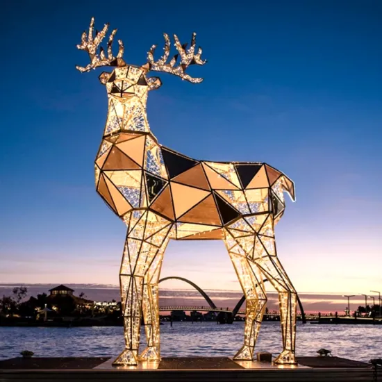 Customizable LED Floodlight Christmas Tree and Outdoor Lighting: Brighten Your Holidays with Adjustable Deer Themes
