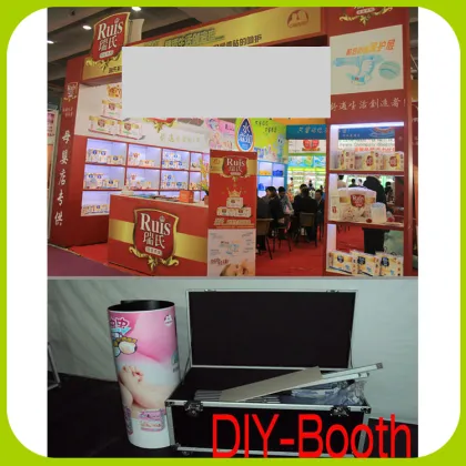 custom design trade show stand