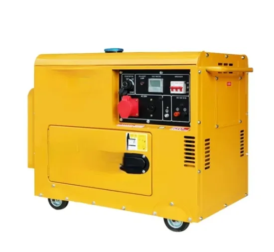 silent diesel generator 6.5kva generator top open type