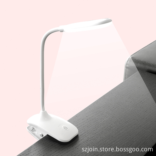 Custom Small Book Light Eye Care Desk Lamp with Clip