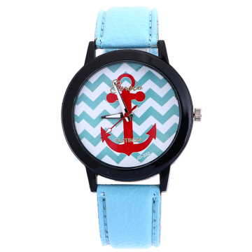 Bunte Genf-Uhr-Lederdruck-Uhren