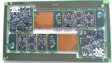 Prototype Rigid Flexible PCB assembly