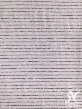 Black White Stripe Jersey Knit