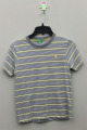 Boy's 100% Cotton Yarn Dyed T-Shirt with Logo Embroidery