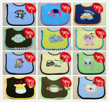 2014 New Sale Cotton Baby Bib Infant Saliva Towels Baby Waterproof Bib Cartoon Lovely Baby Wear With Different Model "11"