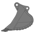 41T-1.9m³ دلو تحريك التربة