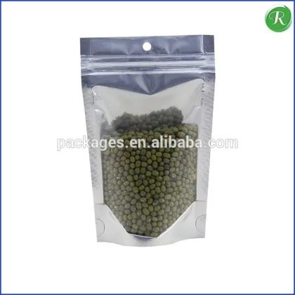 Hot sale one side clear aluminum foil yin yang bags for food packaging