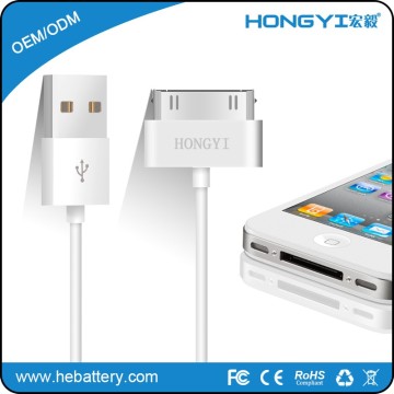 mini smart phone cable usb charger data cable for mobile phone HE-818D[HONGYI]