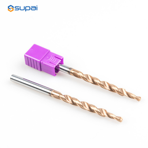 Coated Twist Step Drill Bit for Woodworking