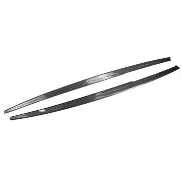2013-2019 BMW 3 Series F30/F35 MP Side Skirt Kit - Glossy Black Carbon Pattern