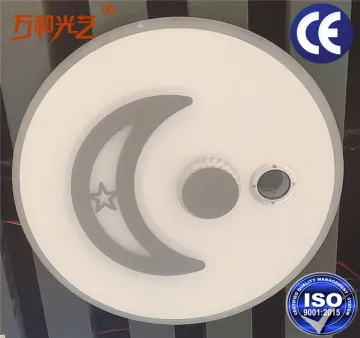Smoke detect alarm kitchen ceiling lamp