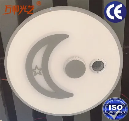Smoke detect alarm kitchen ceiling lamp