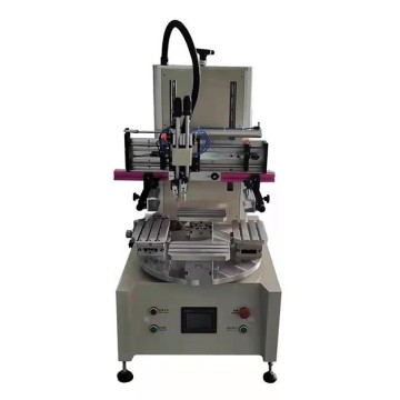 Desktop Single Color Screen Printing Machine with 4 Stations - MSP-1020RC