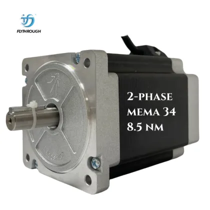 Flythrough 1.8 Degree Hybrid Leadshine Stepper Motor Controller