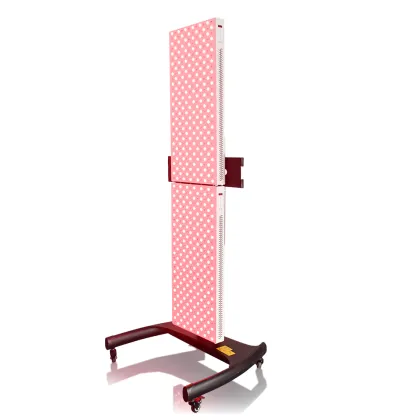 SGROW Maxpro1800 Red Celluma LED Light Therapy Panel with Vertical Stand for Full Body Infrared Treatment