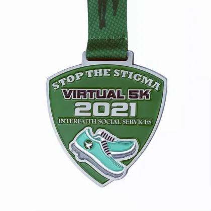 Virtual 5k Interfaith Social Services Medal