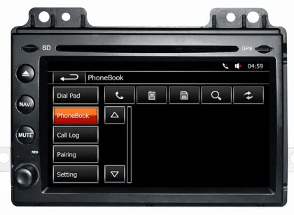 Ouchuangbo Land Rover Freelander 2004-2007 autoradio DVD gps radio stereo navi