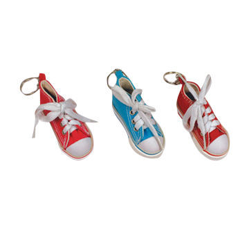 Toile chaussure porte-clés, dessins personnalisés sont acceptés