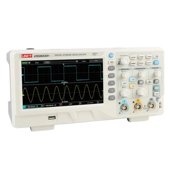 UNI-T UTD2202CEX+ 200MHz Dual Channel USB Digital Oscilloscope