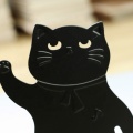 Desenho de gato preto e branco Livro criativo do aluno